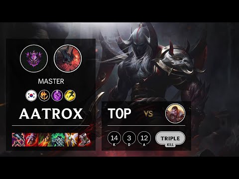 Aatrox Top vs Jayce - KR Master Patch 11.1