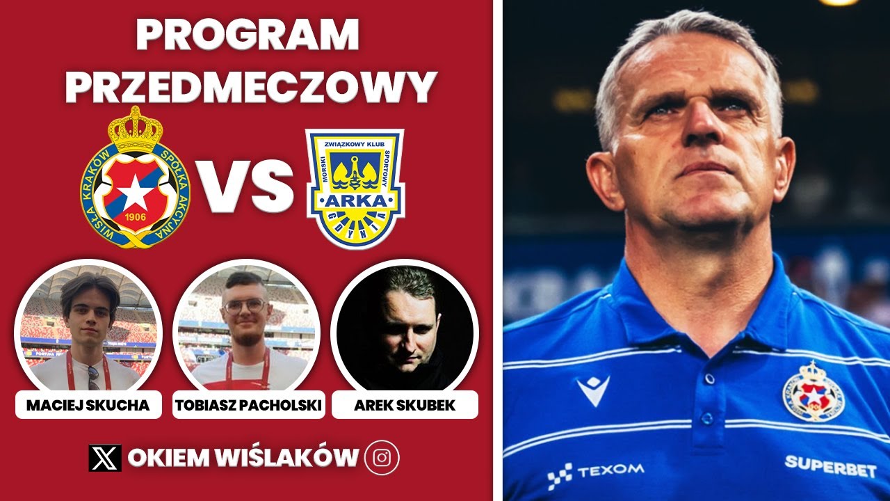 CZY WISŁA WYTRZYMA MARATON? | WISŁA KRAKÓW - ARKA GDYNIA | STUDIO PRZED MECZEM