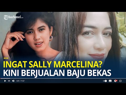 Masih Ingat dengan Sally Marcelina? Primadona Cantik Era 1980-an yang Kini Berjualan Baju Bekas