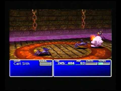 Final Fantasy 7 - LLNMNI challenge (level max : 27) - Battle Square (first victory)