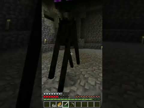 EPIC: First Enderman Encounter in Minecraft! #gaming