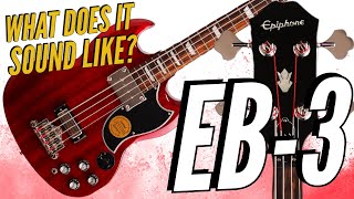 Video thumbnail for Epiphone EB-3 - What Does it Sound Like? by Deadbeat Studios
