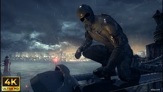 How A Lore Accurate Black Noir Would Fight 4K #gaming #batman  #batmanarkhamknight