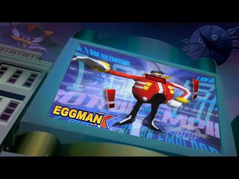 "Eggman's announcement" in Sonic X [EXPLICIT LANGUAGE]