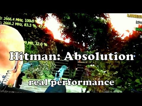 Hitman: Absolution - C2D E6750 - 3GB - 8800 GT - 1080p Tests