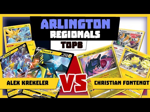 [TOP8] Alex Krekeler (Vikavolt) vs Christian Fontenot (Regi) | Pokemon TCG Arlington Regionals 2022