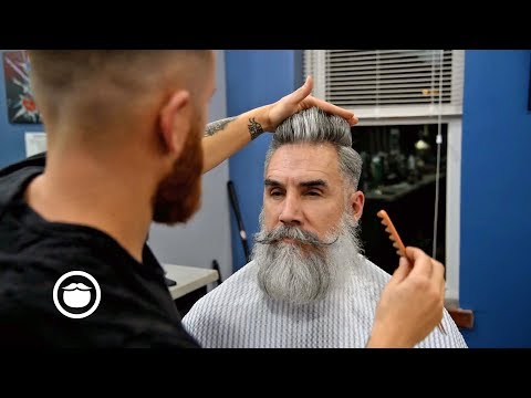 Getting the PERFECT Pompadour Haircut from Your Barber Video