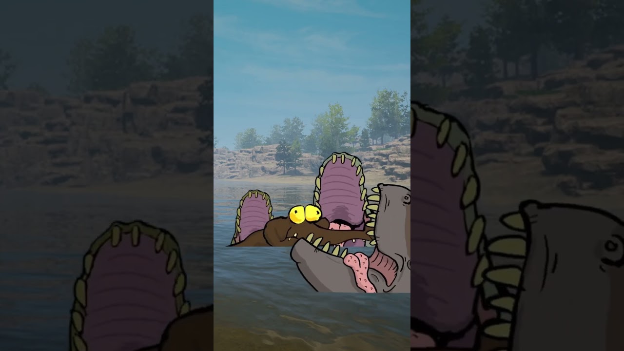 when you want to play sarco but everyone is playing deino #pathoftitans #animation #grana