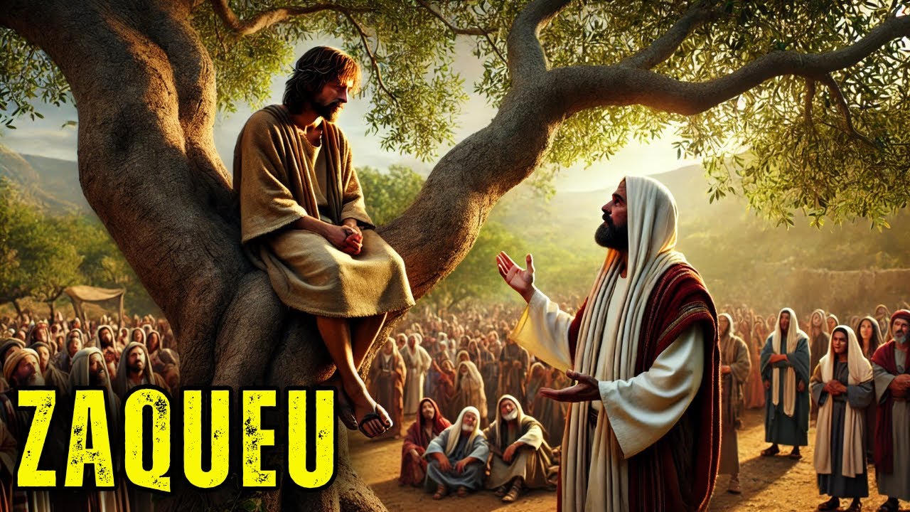 POR QUE Jesus Mandou ZAQUEU DESCER DA ÁRVORE? (Estudo Bíblico Completo)