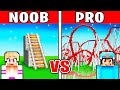 How to Build a Modern Roller Coaster in Minecraft!