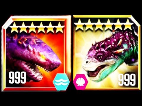 HENODUS vs NEW BOSS MEGALODON COLOSSUS 04 (JURASSIC WORLD)