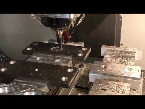 Cutting 1018 on a Haas DM1 using GW Schultz end mill and Fusion 360 Demo