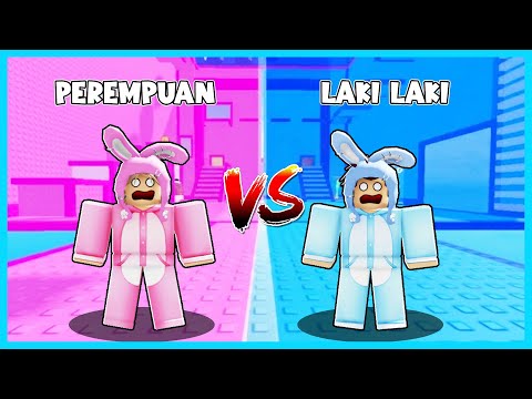 MIPAN & ZUZUZU Parkour Tower Girls Vs Boys! ROBLOX
