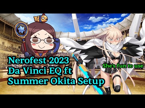 Grand Nerofest 2023 - Da Vinci Exhibition ft Summer Okita Setup