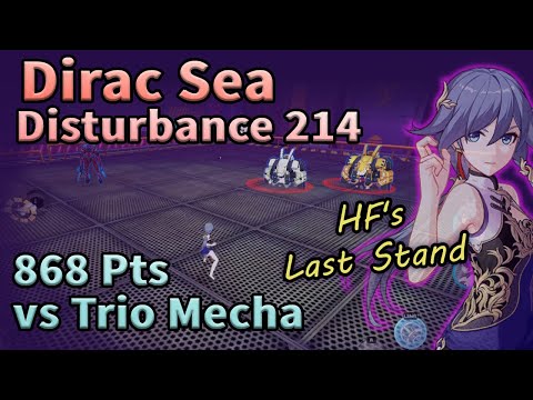 [214D] 868Pt HF vs Mech Trio (Baldur + Supernova + Rime Titan) | Honkai Impact 3 Dirac Sea Abyss
