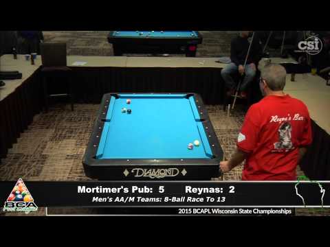 Mortimer's Pub vs Reyna's (Men's AA/Master Teams)
