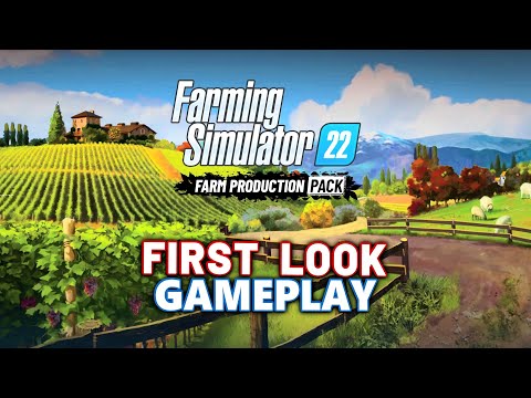 , title : 'Farming Simulator 22 - Farm Production Pack | First Look Gameplay!'