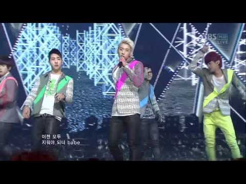 B1A4 [Baby I'm Sorry] @SBS Inkigayo Popular song 20120401