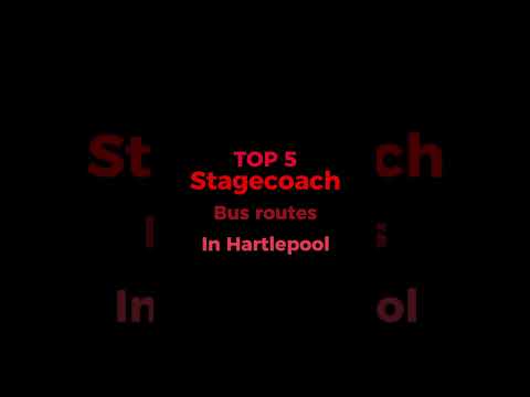 Top 5 Stagecoach Bus Route In Hartlepool #bus #stagecoach #travel #stagecoachbus #funny #travel #fun