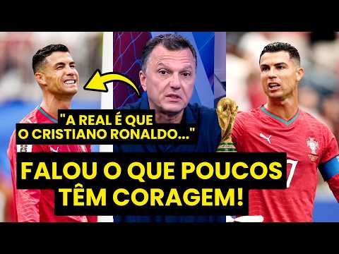 “É ATÉ ESTRANHO o que EU VOU FALAR, mas o CRISTIANO RONALDO pra mim…” MAURO CEZAR É DIRETO!