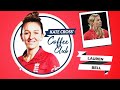 Best Bus Buddy Lauren Bell Gets Ready For Her First World Cup Coffee Club With Kate Cross