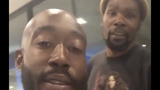 Kevin Durant Pulls Up To Freddie Gibbs House After DJ Akademiks Goes Off On Him