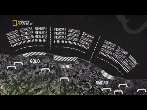 Zobacz, z jaką siłą alianci uderzyli w Normandii! [Wojna widziana z powietrza]