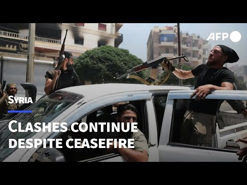 Tribal fighters clash with Druze factions in Syria's Sweida | AFP