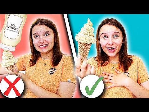 1 TAG lang mit FAKE ESSEN Schwester pranken ! 😂 (Teil 2) - Celina