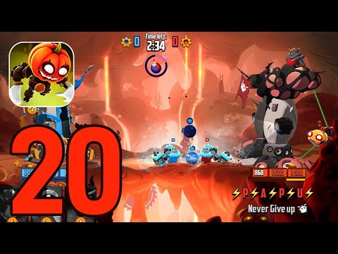 Badland Brawl: Gameplay Walkthrough Part 20 - Papu Never Give Up! (iOS, Android)
