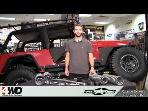Rubicon Express - Standard Coil Kit for Jeep JK - Lift Kits & Suspension