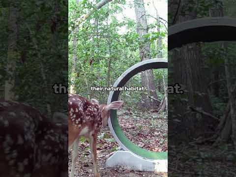 I left a GIANT Hamster Wheel in the Woods...