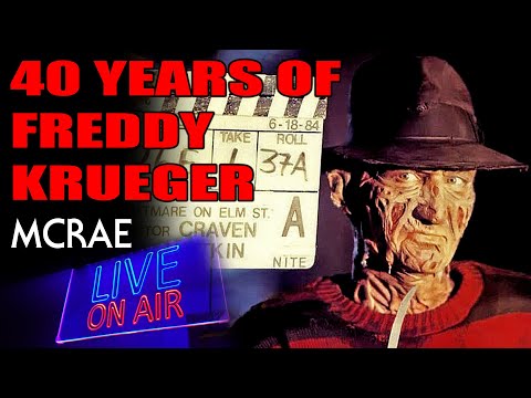 MCRAE LIVE #245 - A Nightmare on Elm Street Turns 40 Years Old This Year!