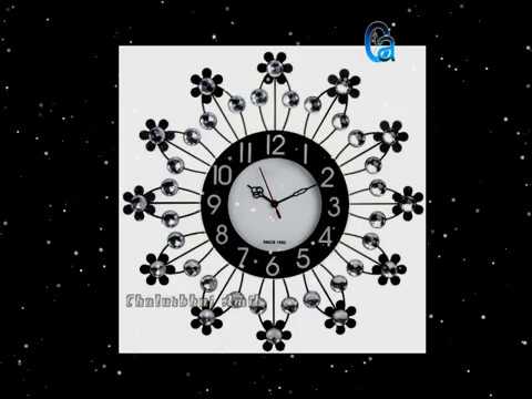 High Quality Large Antique Wall Clock: Wooden & Metal Designer Wall Clock Latest Models