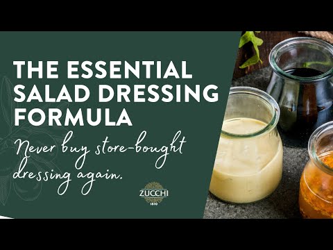 How to Make Salad Dressing at Home with One Easy Formula