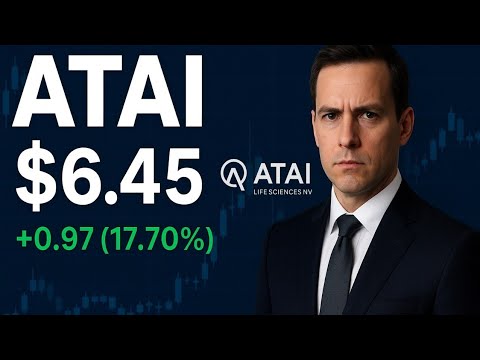 ATAI Stock Jumps to $6.45 — Is This the Start of a Comeback?