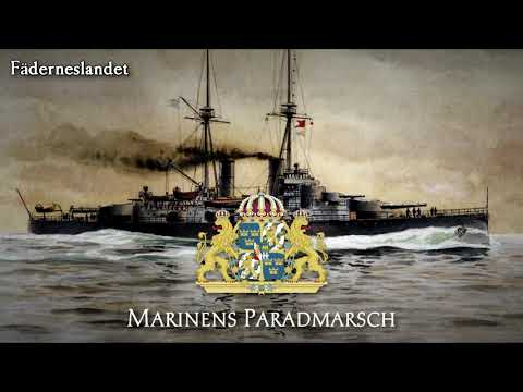 Kingdom of Sweden Military March - "Marinens Paradmarsch"