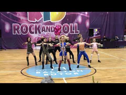 2022.03.05. Fireballs - Girls nagyformáció, Főnix SE, döntő, Veszprém