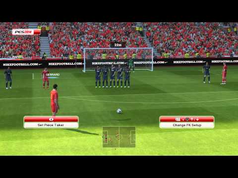PES 2014 - Liverpool vs Manchester United Gameplay PC | Non-commentary
