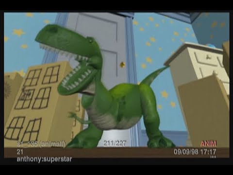 Godzilla Rex - Toy Story 2 Deleted Scene