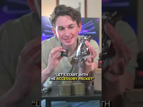 I Opened 50 Year Old War Food.. 🤢 #shorts