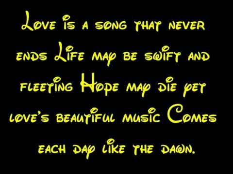 Love Is A Song - Bambi Lyrics HD