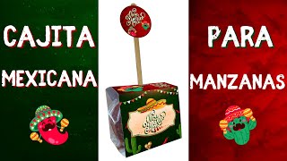 🍎CAJITAS PARA MANZANAS🍎 FIESTAS PATRIAS | plantilla e imprimible GRATIS