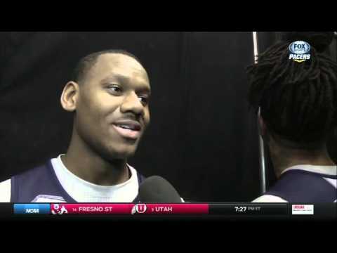 Jordan Hill can't stop laughing at Lavoy Allen