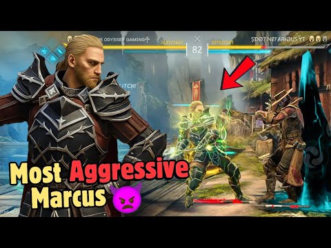 Play Like a Pro ! This Marcus DESTROYED His Opponents within seconds 💢 || Shadow Fight 4 Arena 