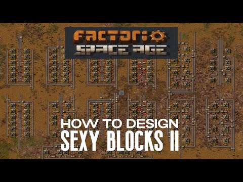 Factorio - How to design sexy blocks II