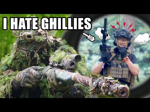 Airsofters Get Angry At Ghillie Snipers At National Airsoft Festival