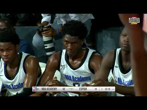 NBA ACADEMY AFRICA vs ESPOIR BASKETBALL CLUB | FULL GAME