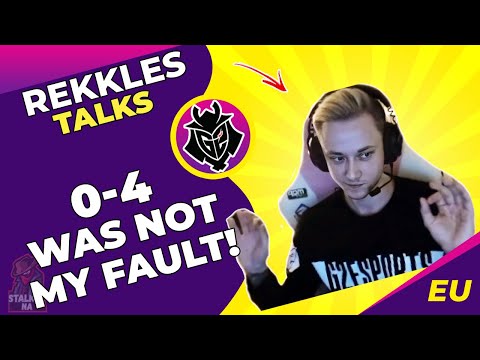 G2 Rekkles Talks - 0-4 Was NOT My Fault | 0-2 Was My FAULT! ☹