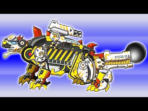 Dino Robot Infinity: Euoplocephalus + Dino Robot Battle Arena | Eftsei Gaming